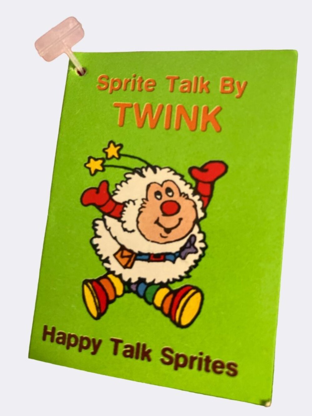 Hallmark Happy Talk Sprite By Twink Rainbow Legs  Vintage Collectible Plush 1993 - Picture 2 of 12